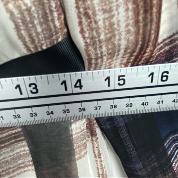 Jack BB Dakota Revolve Brown Cahill Plaid Dress Size Small Long Sleeves Mini NEW - Picture 13 of 16